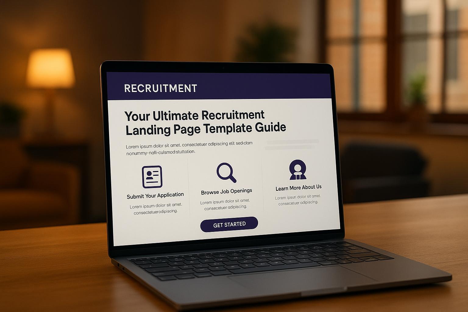 Your Ultimate Recruitment Landing Page Template Guide
