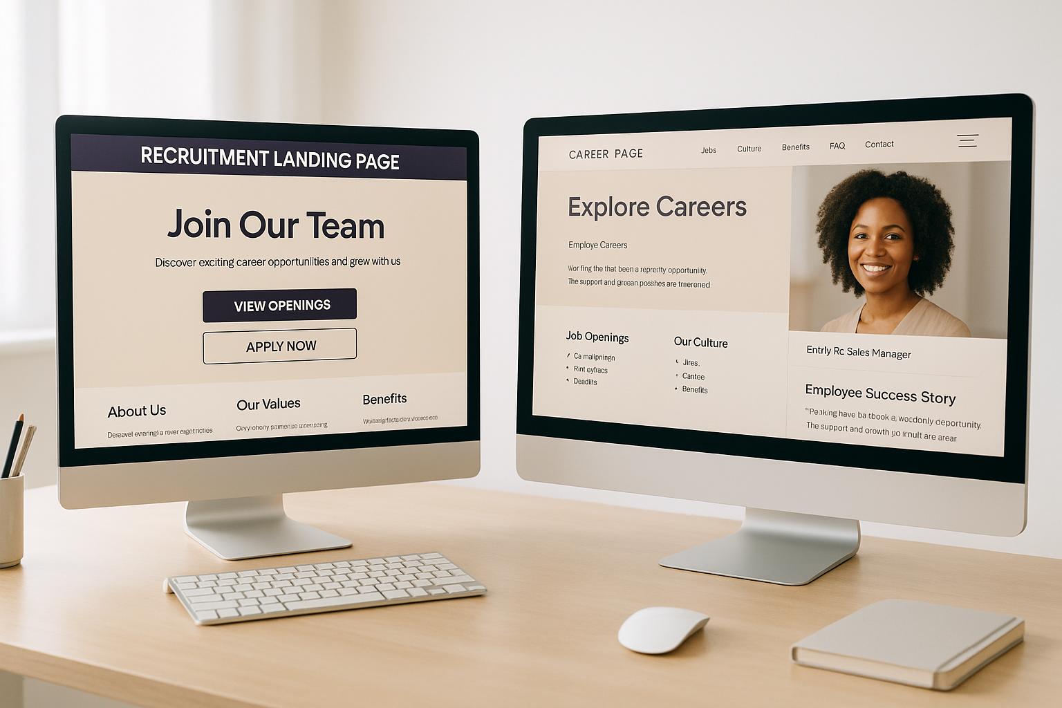 Recruitment Landing Pages vs. Career Pages – Which Converts Better?