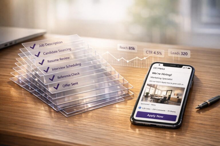 Social Sourcing for Small Teams: Hiring Checklist + Meta Ads