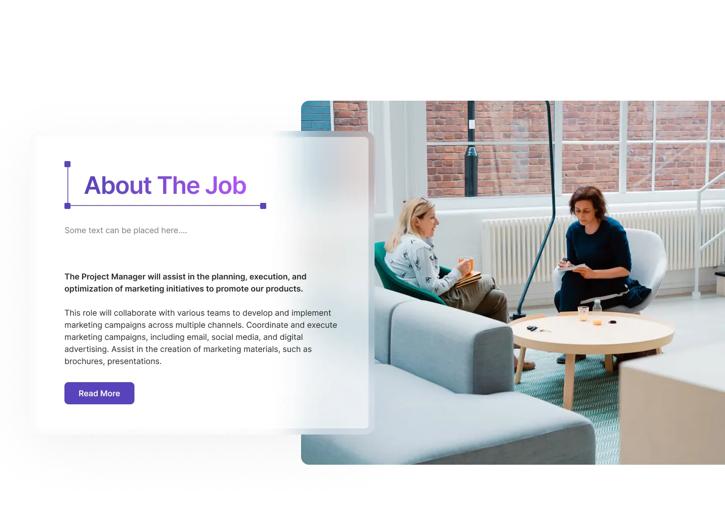 Template 3 - Job Description