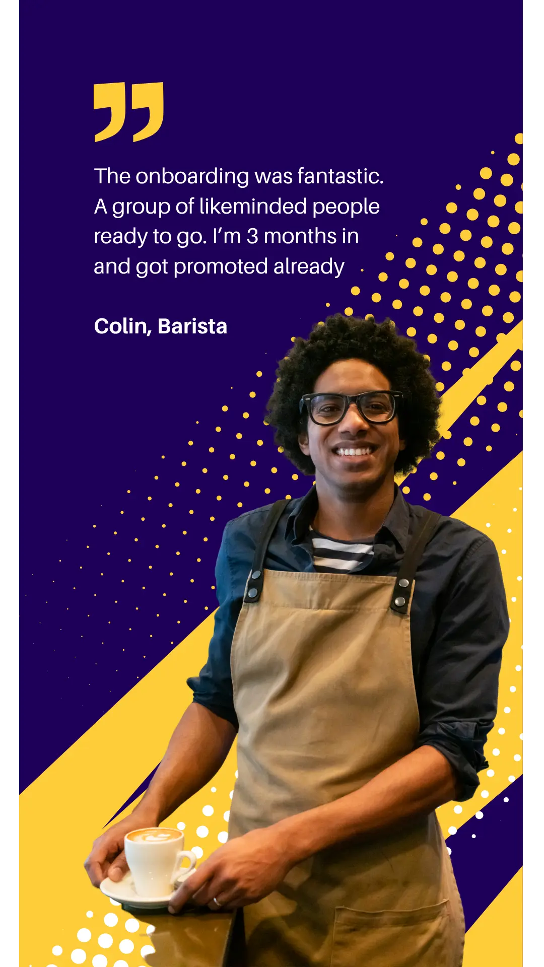 Employer branding creative